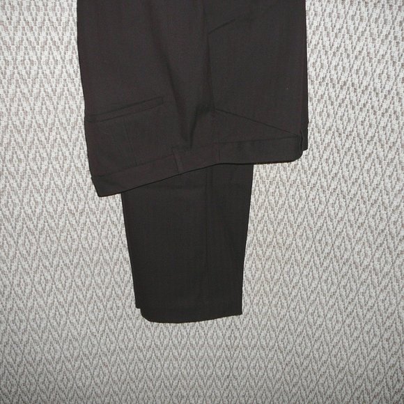 Coldwater Creek Brown Trouser Pants 14 - Picture 6 of 11